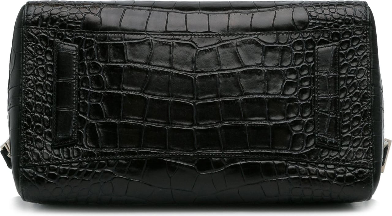 Givenchy Embossed Leather Antigona Satchel Zwart