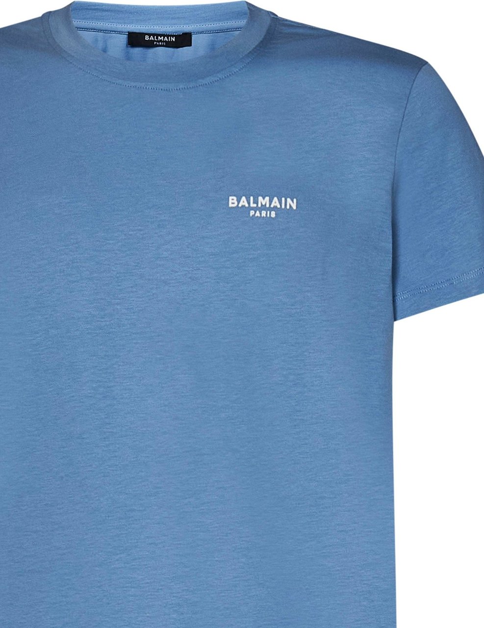 Balmain Balmain T-shirts and Polos Clear Blue Blauw