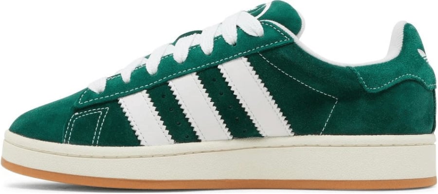 Adidas Campus 00s Dark Green Cloud White Groen