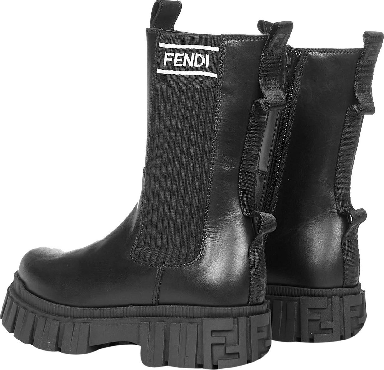Fendi FENDI KIDS Boots Black Zwart