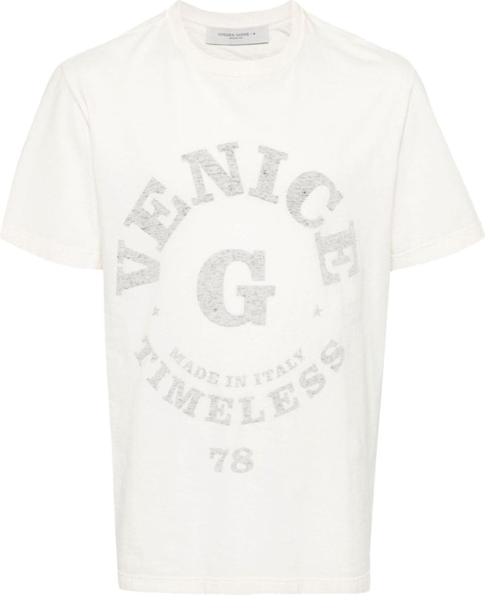 Golden Goose T-shirts and Polos White White Wit
