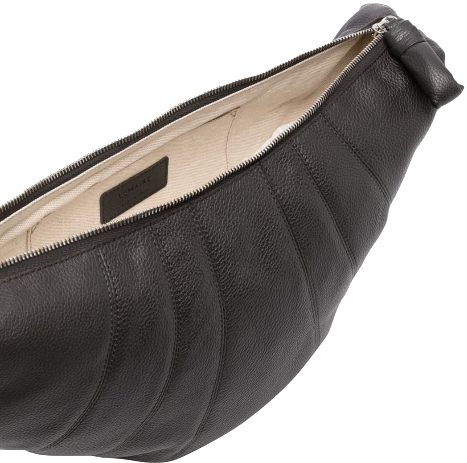 Lemaire Medium Narrow Croissant Dark Chocolate Bruin