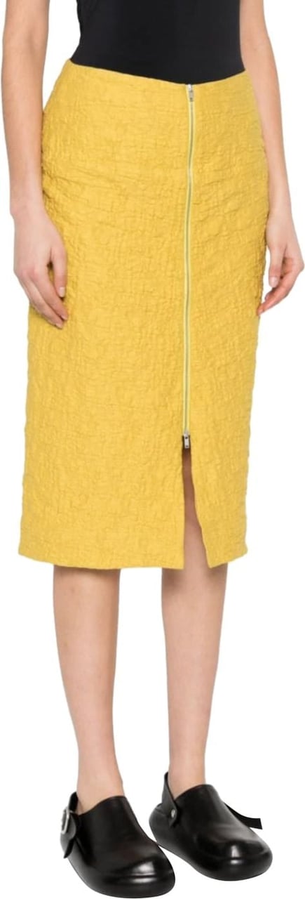 Jil Sander Skirt - Yellow Geel