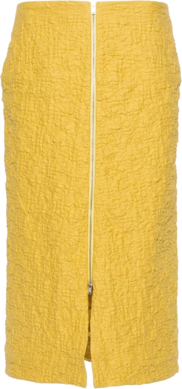 Jil Sander Skirt - Yellow Geel