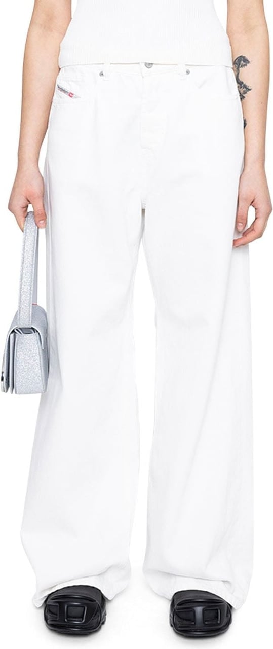 Diesel 1996 D-SIRE L.30 TROUSERS WHITE Wit