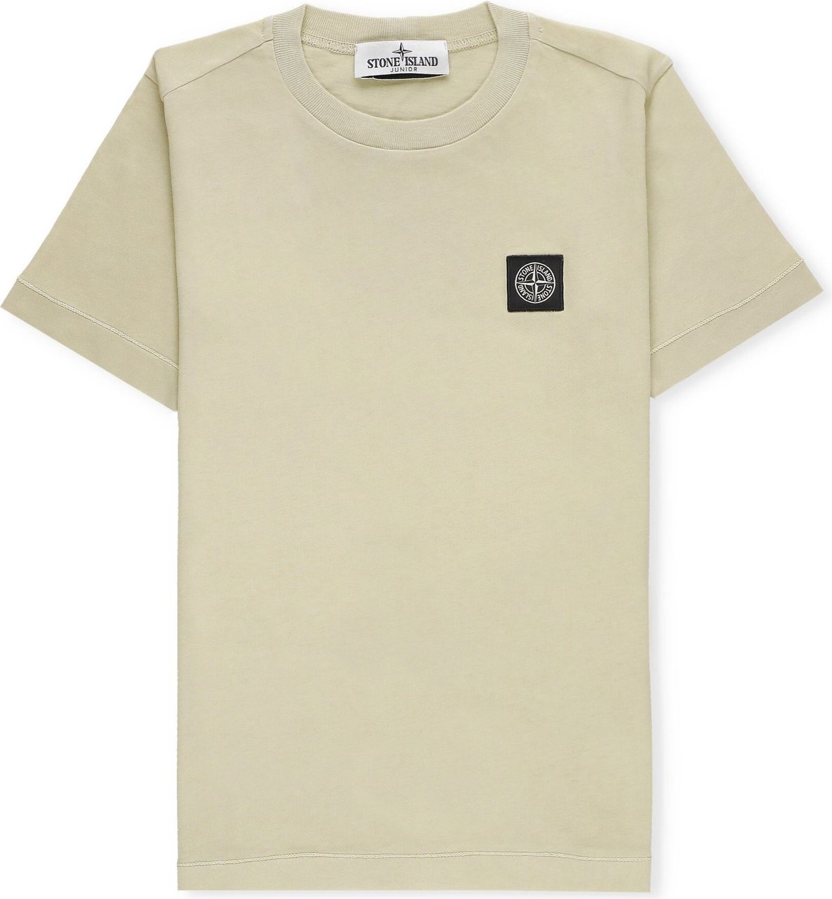Stone Island Junior T-shirts And Polos Beige Neutraal