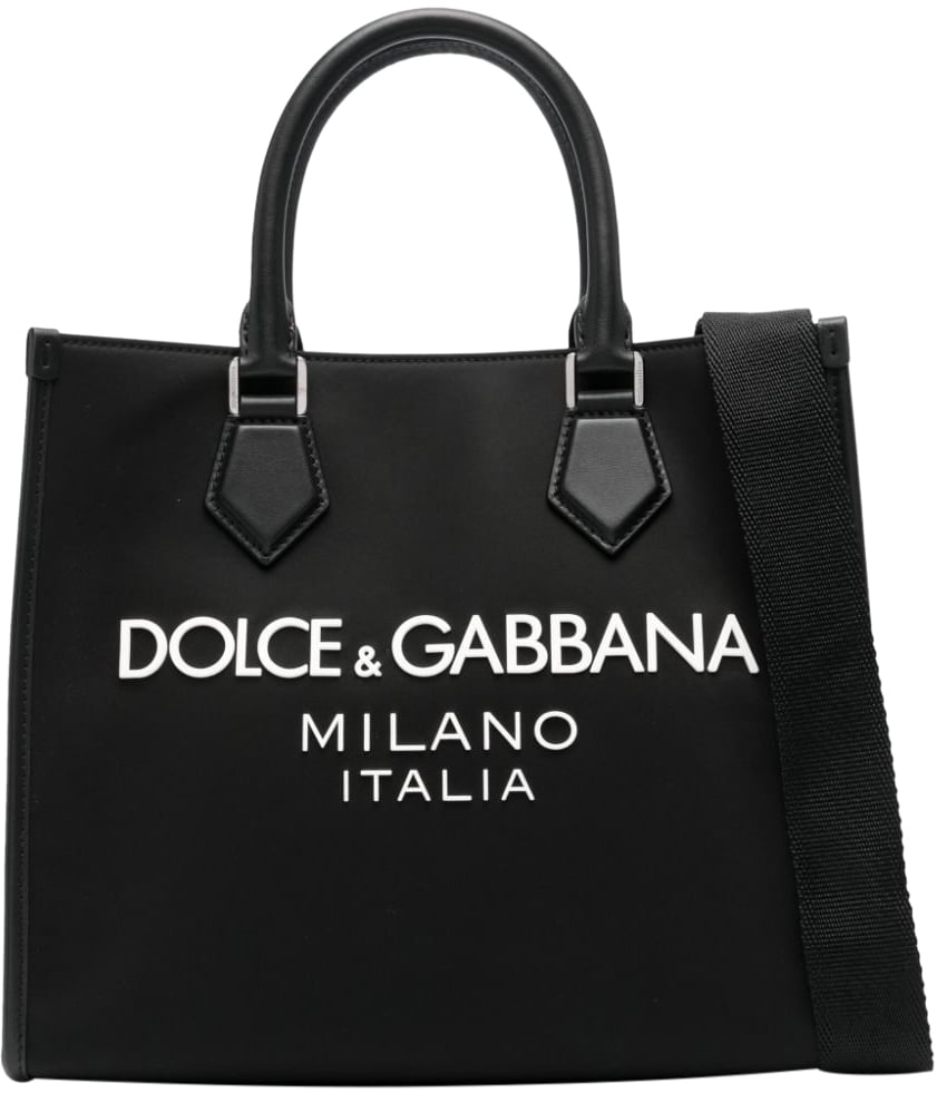 Dolce & Gabbana Logo Bag Zwart