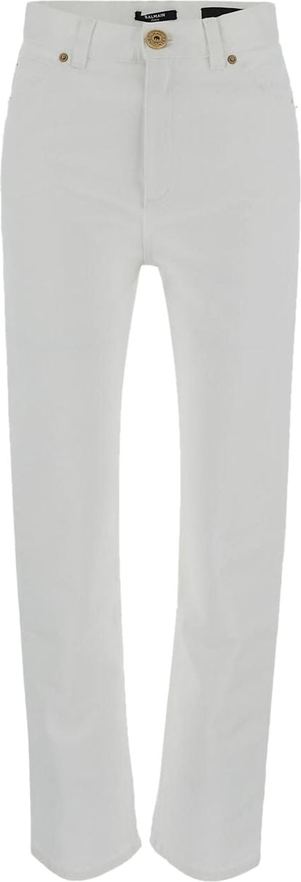 Balmain White Trouser Wit