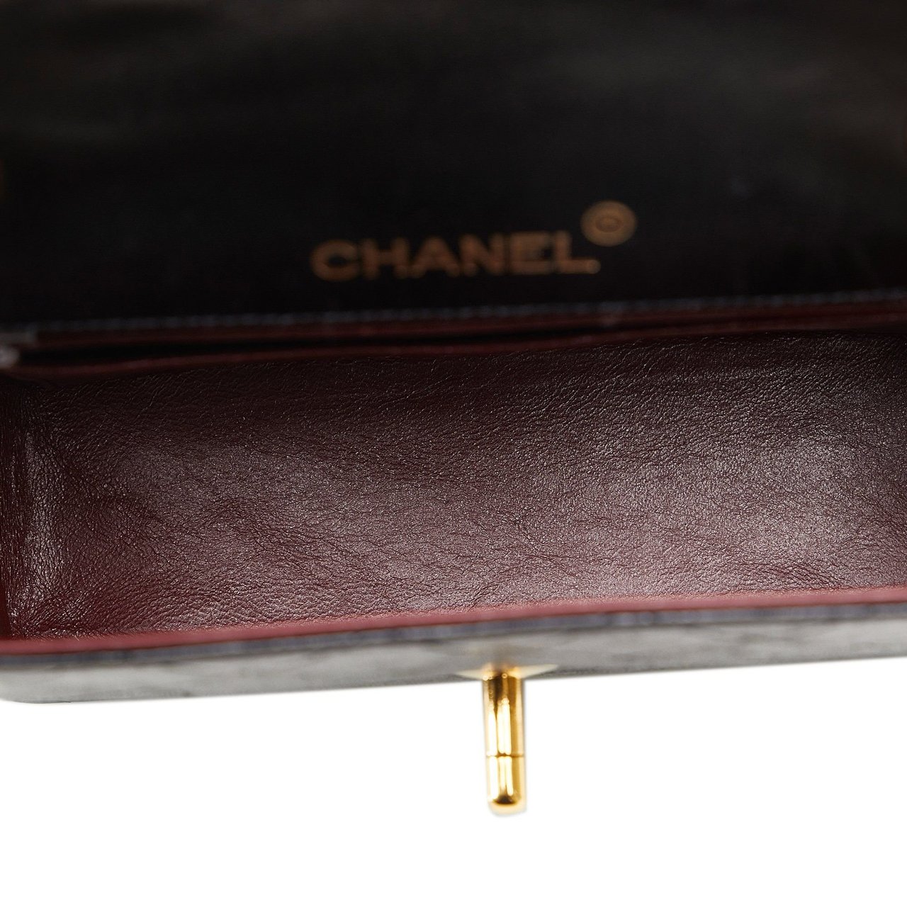 Chanel Mini Classic Lambskin Square Flap Zwart