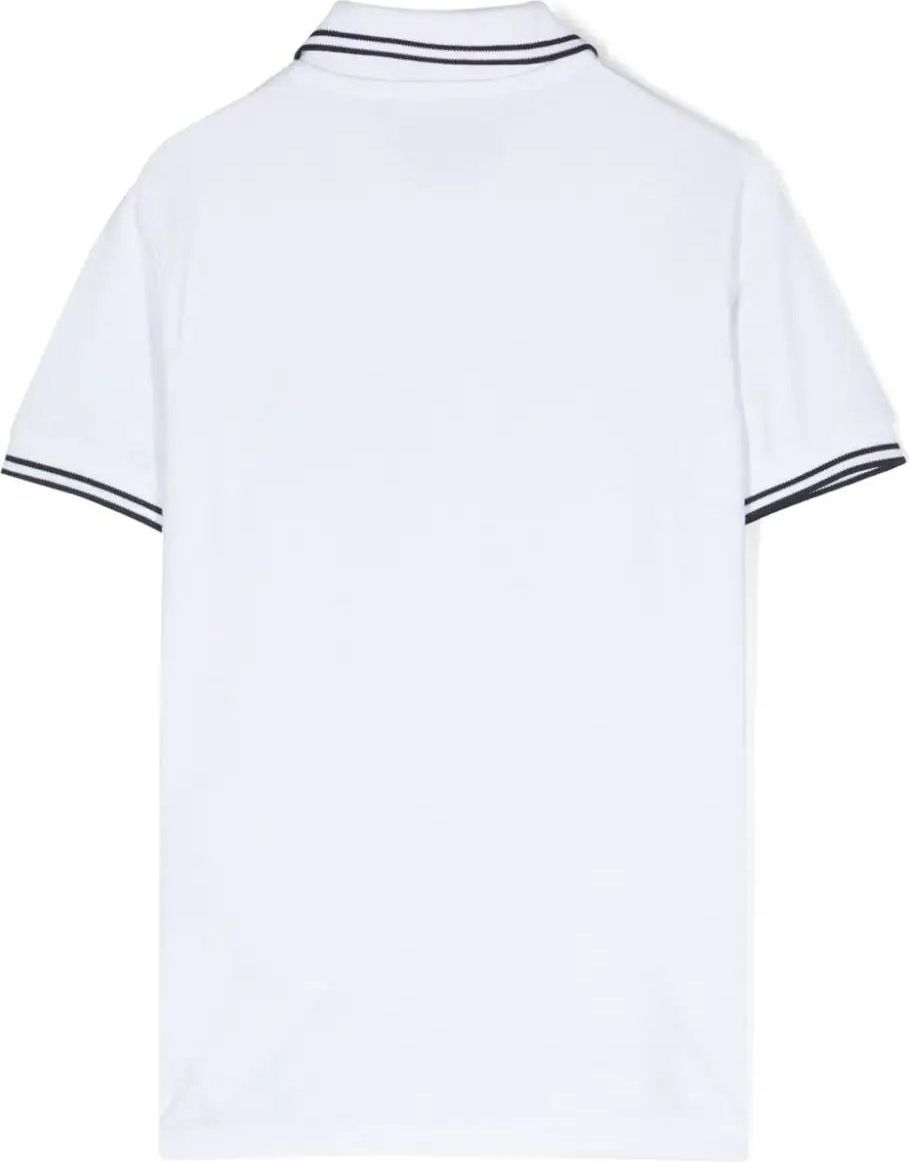 Stone Island polo shirt white Wit