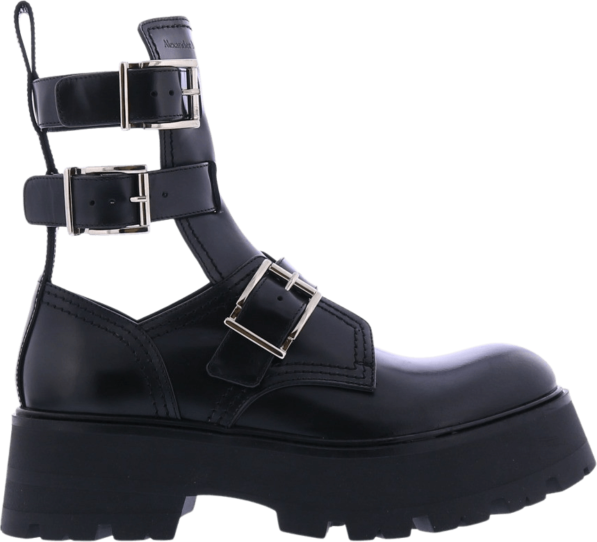 Alexander McQueen RAVE BOOTS Zwart