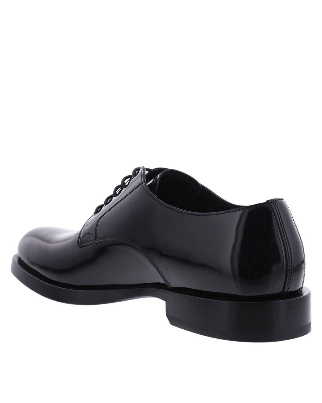 Dolce & Gabbana Heren Polished Derby Zwart Zwart