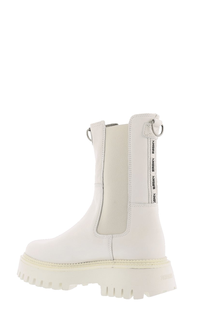 Bronx Dames Ankle Boot Wit