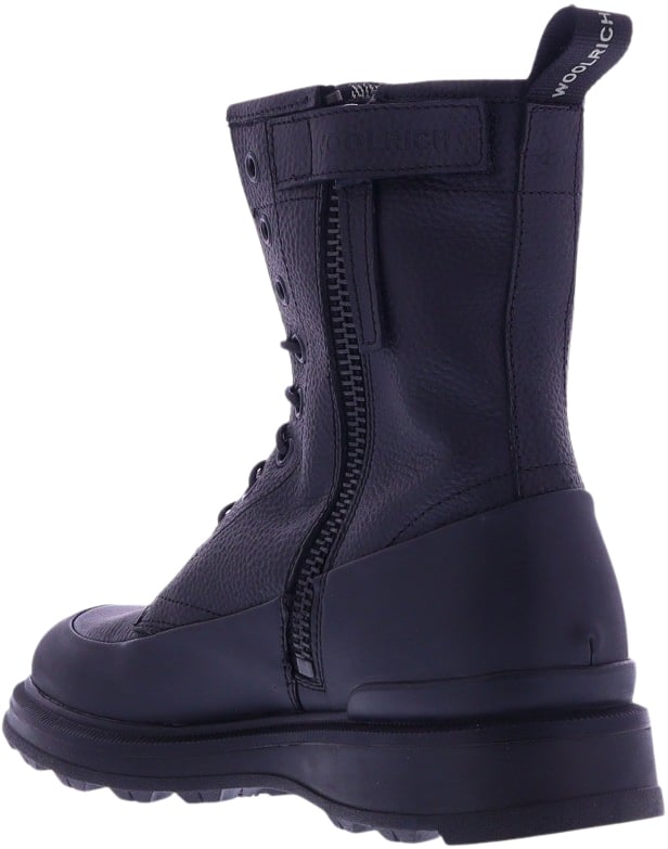 Woolrich Dames Ankle Boots Zwart