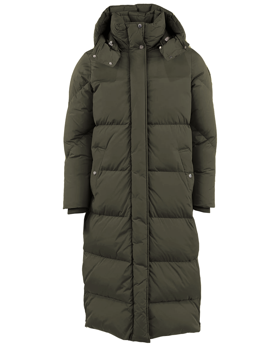 Woolrich Dames Aurora Parka Dark Green Groen