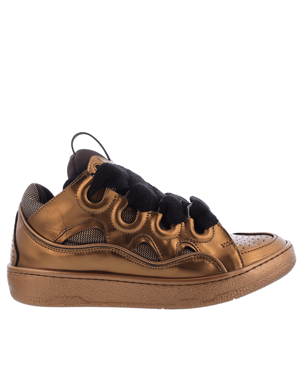 Lanvin Dames Curb Sneaker Bronze Metallic Metallic