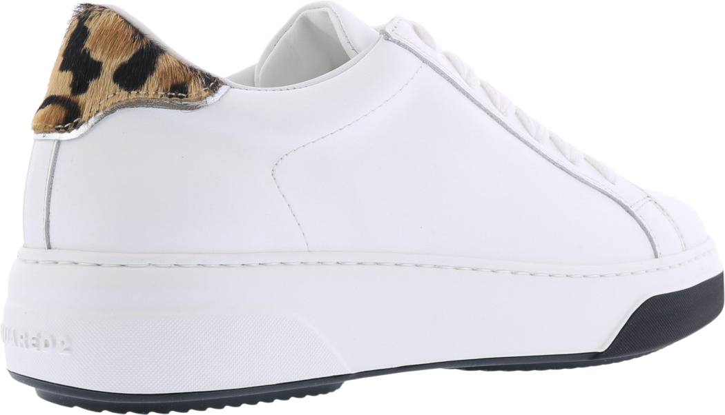 Dsquared2 Dames Lace-Up Low Top Sneake Wit