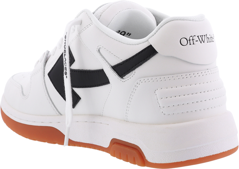 OFF-WHITE Dames Out Of Office Sneaker Wit/Zwar Wit
