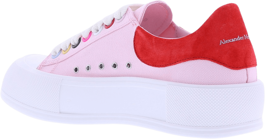 Alexander McQueen Dames Sneaker Fabri.S.Gomm Ca.S./Sen Roze