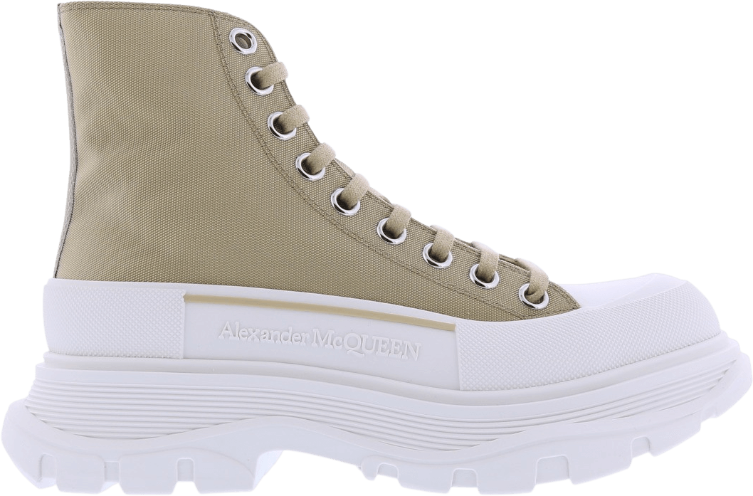 Alexander McQueen Dames Tread Slick Multi Beige