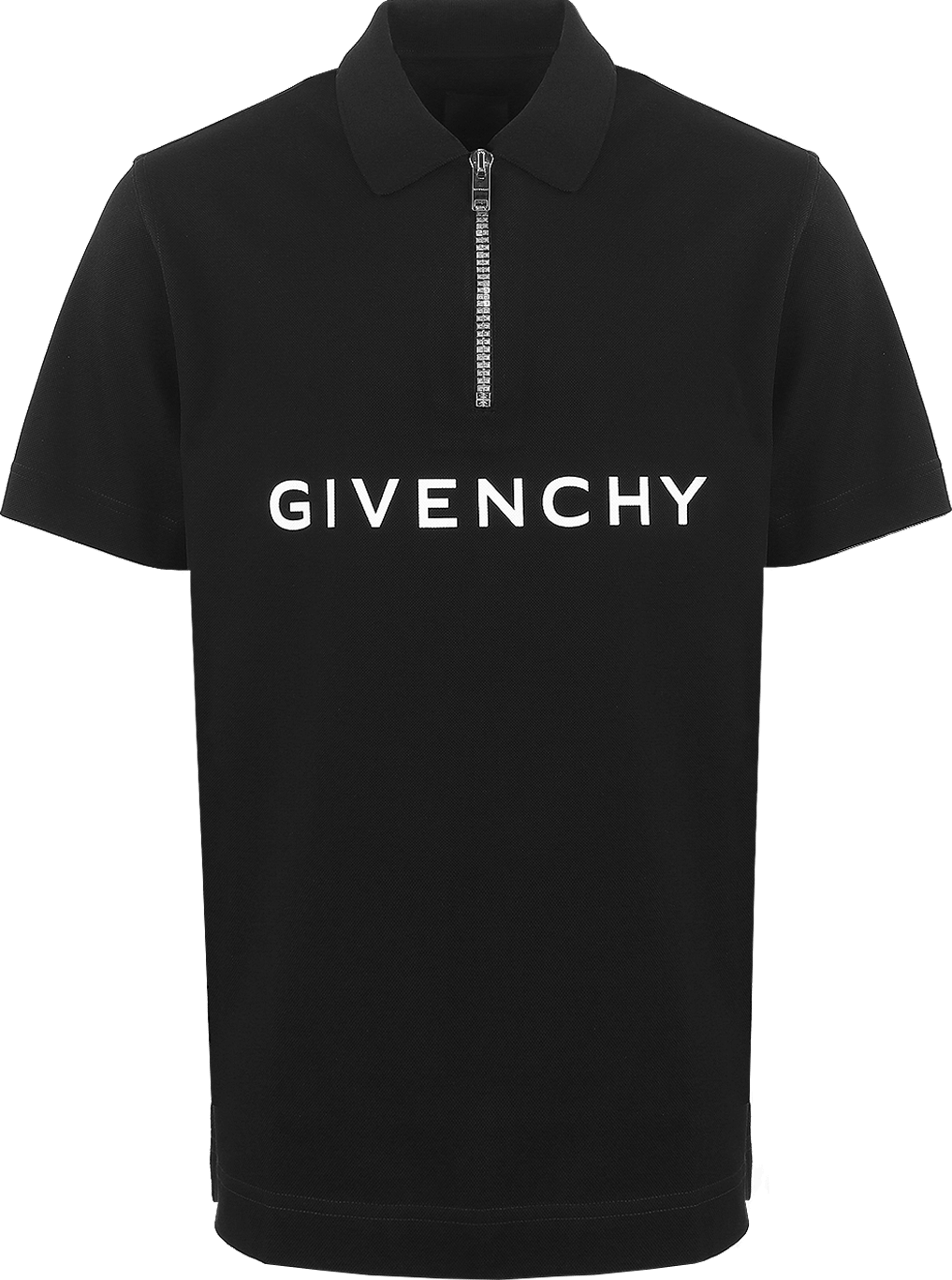 Givenchy Heren Archetype Zipped Cotton Zwart Zwart