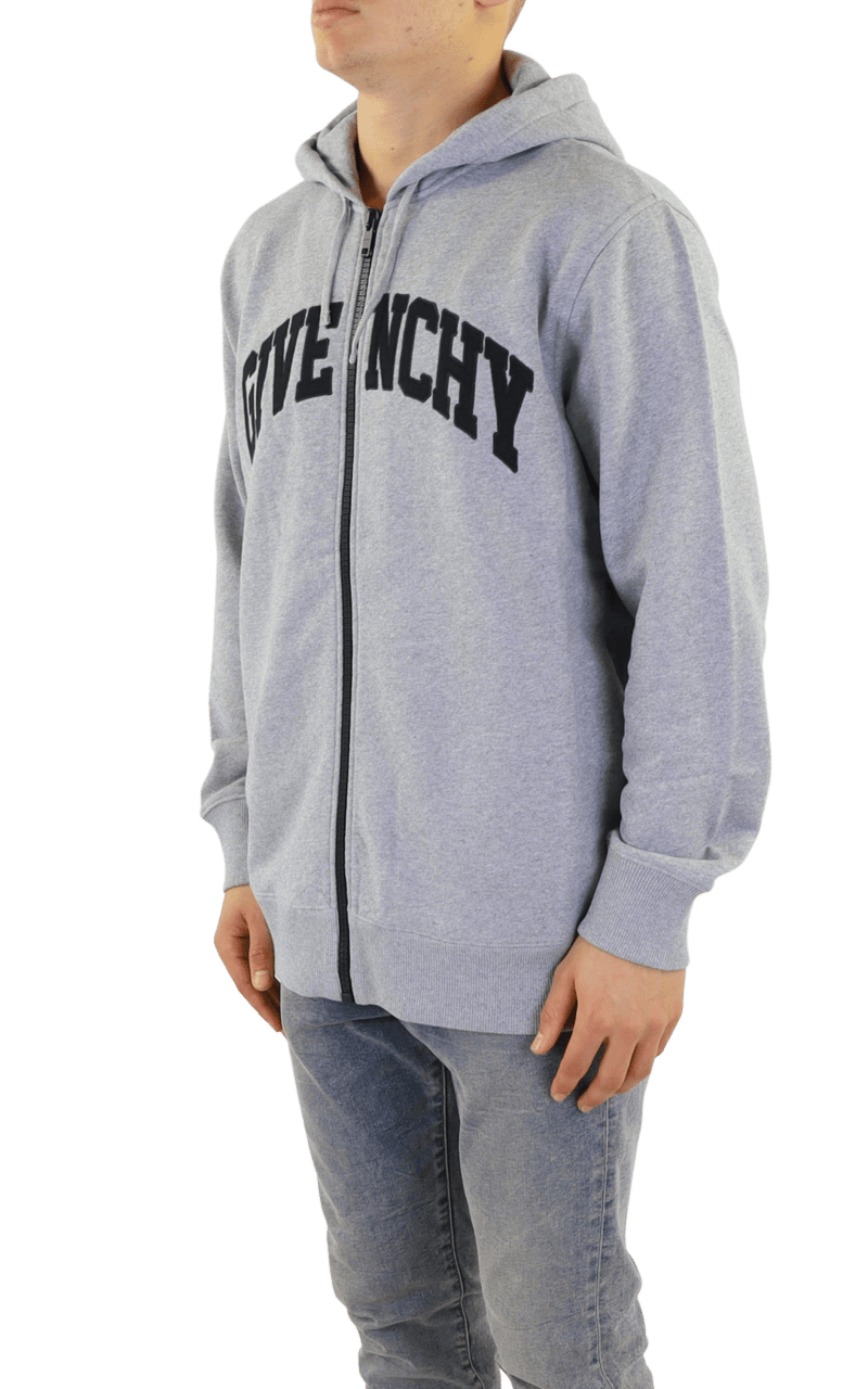 Givenchy Heren Classic Zip-Up Hoodie Grijs Grijs