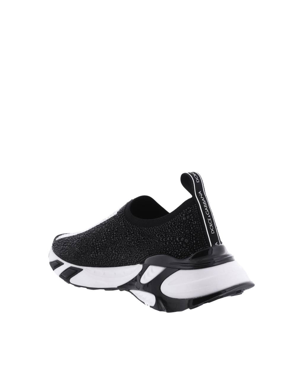 Dolce & Gabbana Heren Fast Sneakers Zwart/Wit Gala Zwart