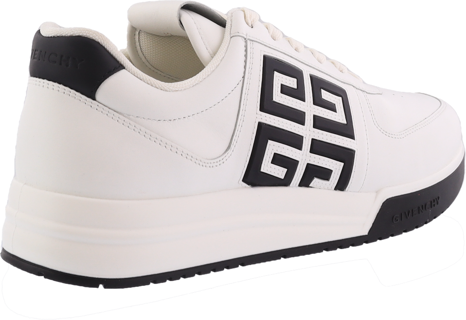 Givenchy Heren G4 Low Sneakers Wit/Zwart Wit