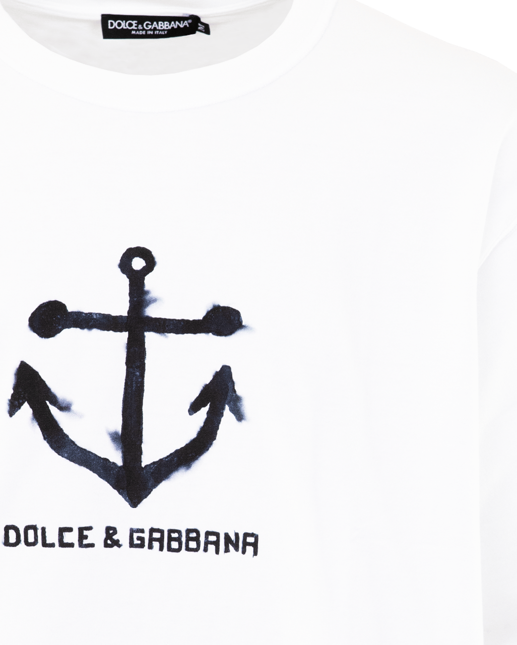 Dolce & Gabbana Heren Marina Logo T-Shirt Wit Wit