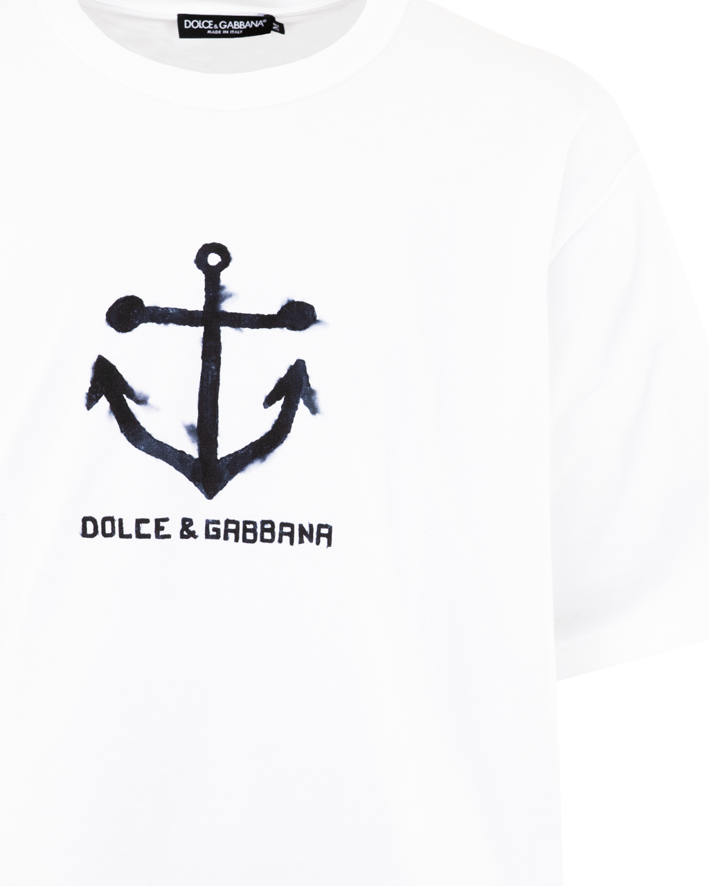 Dolce & Gabbana Heren Marina Logo T-Shirt Wit Wit