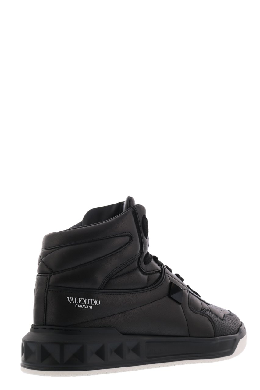 Valentino Heren Mid-Top Sneaker Zwart