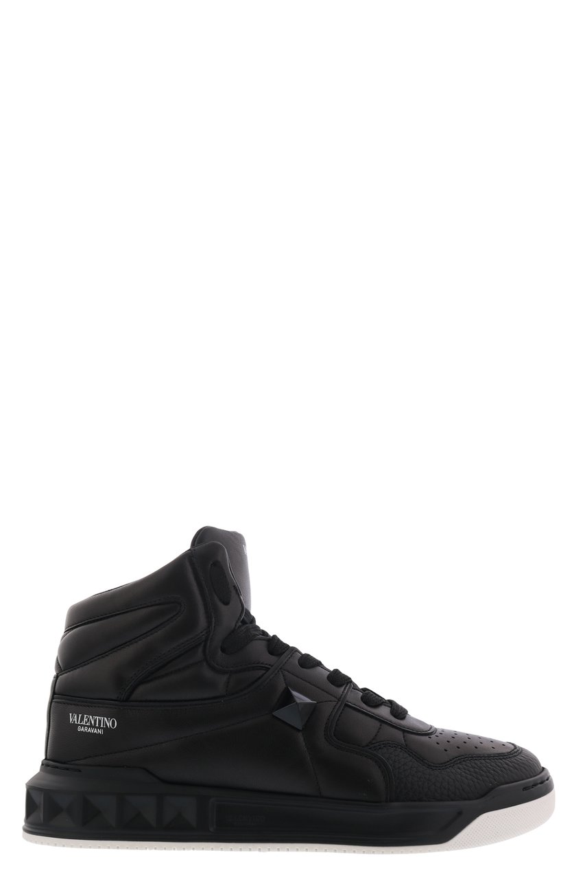 Valentino Heren Mid-Top Sneaker Zwart