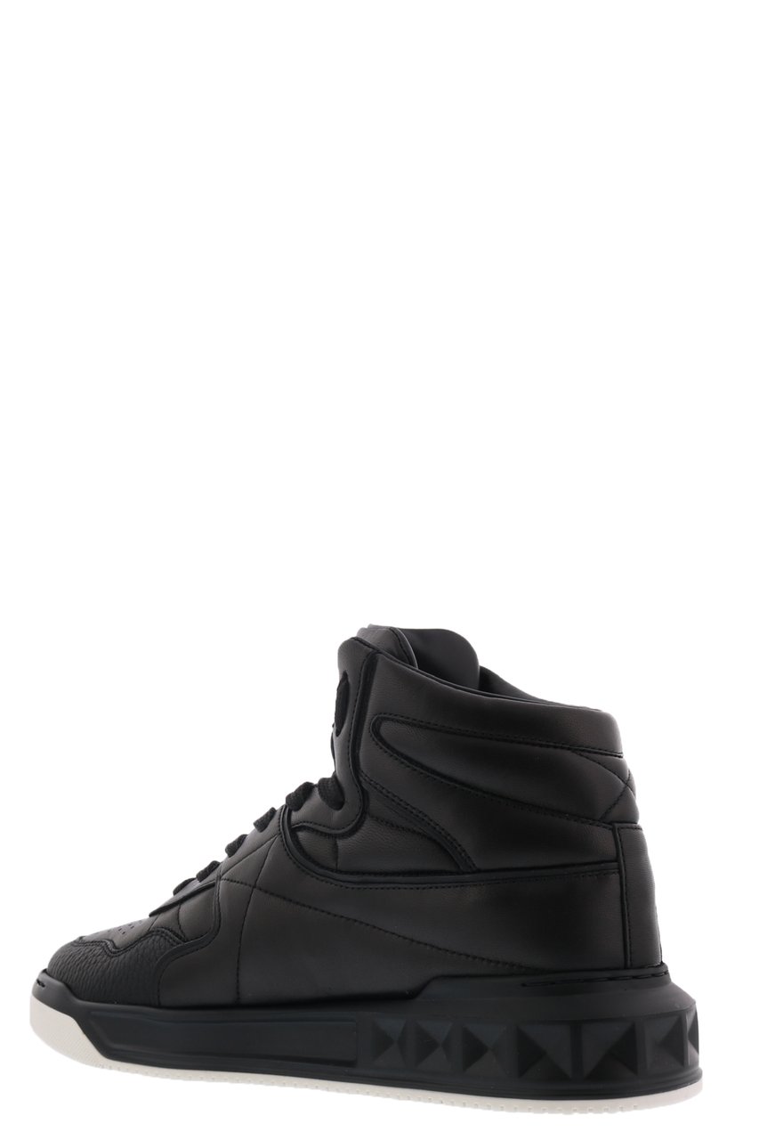 Valentino Heren Mid-Top Sneaker Zwart