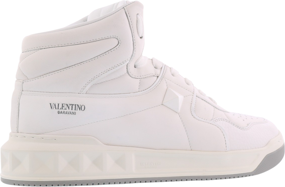 Valentino Heren Mid-Top Sneaker Wit