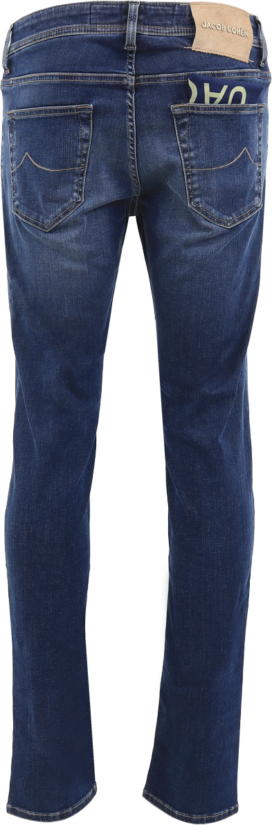 Jacob Cohen Heren Nick Slim Fit Jeans Blauw Blauw