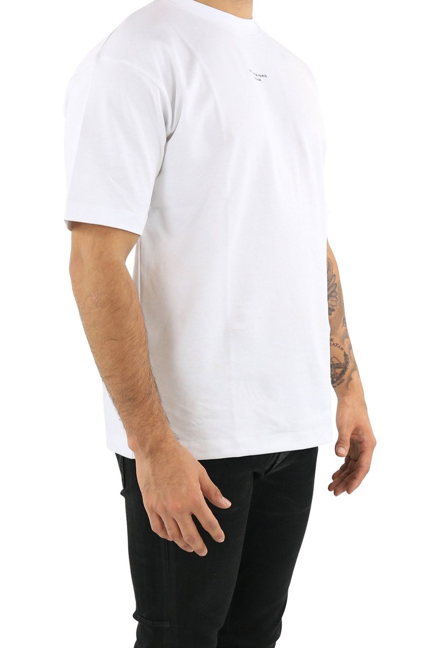 Drôle de Monsieur Heren Not From Paris Madame T-Shirt Wit