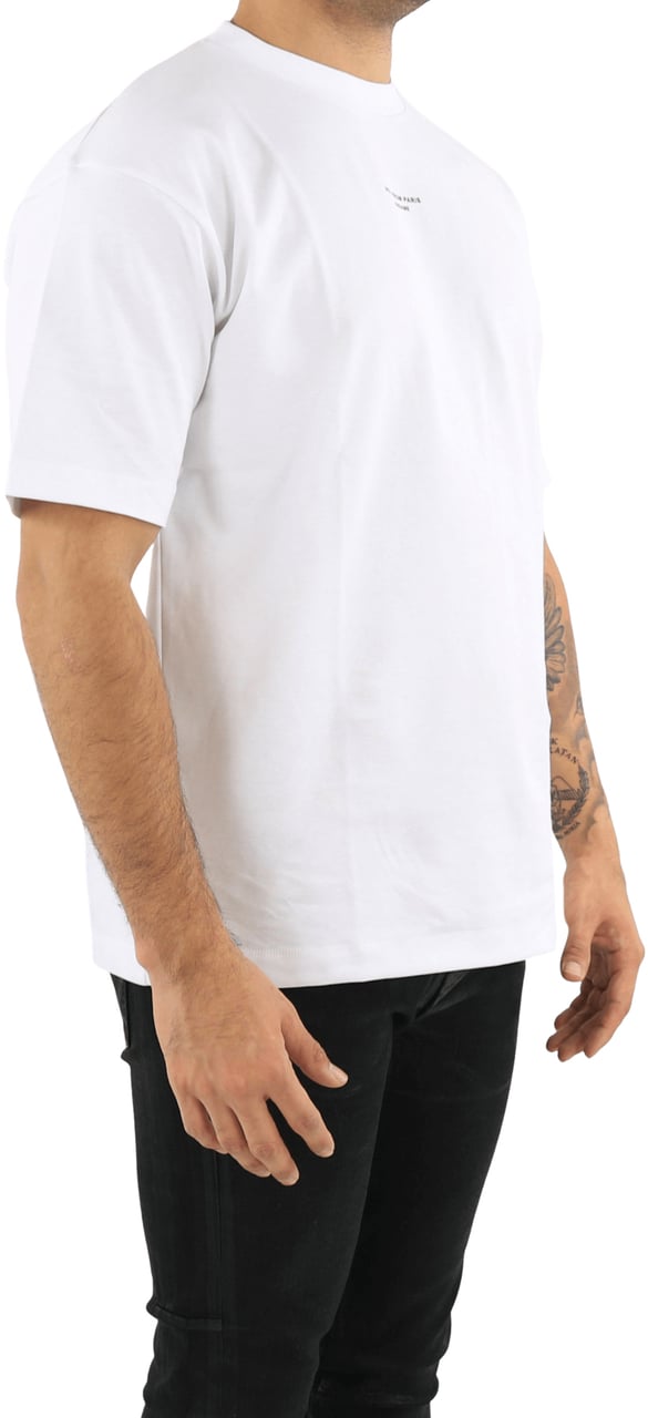 Drôle de Monsieur Heren Not From Paris Madame T-Shirt Wit