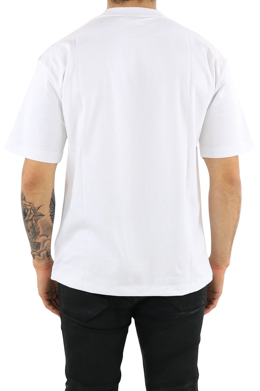 Drôle de Monsieur Heren Not From Paris Madame T-Shirt Wit