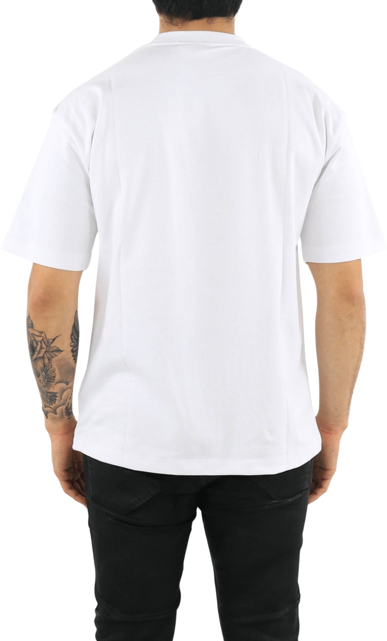 Drôle de Monsieur Heren Not From Paris Madame T-Shirt Wit