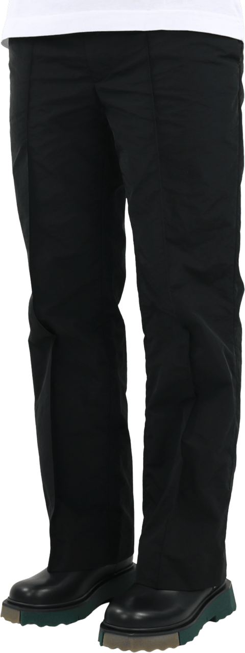 AMBUSH Heren Nylon Track Pants Jet Black Zwart