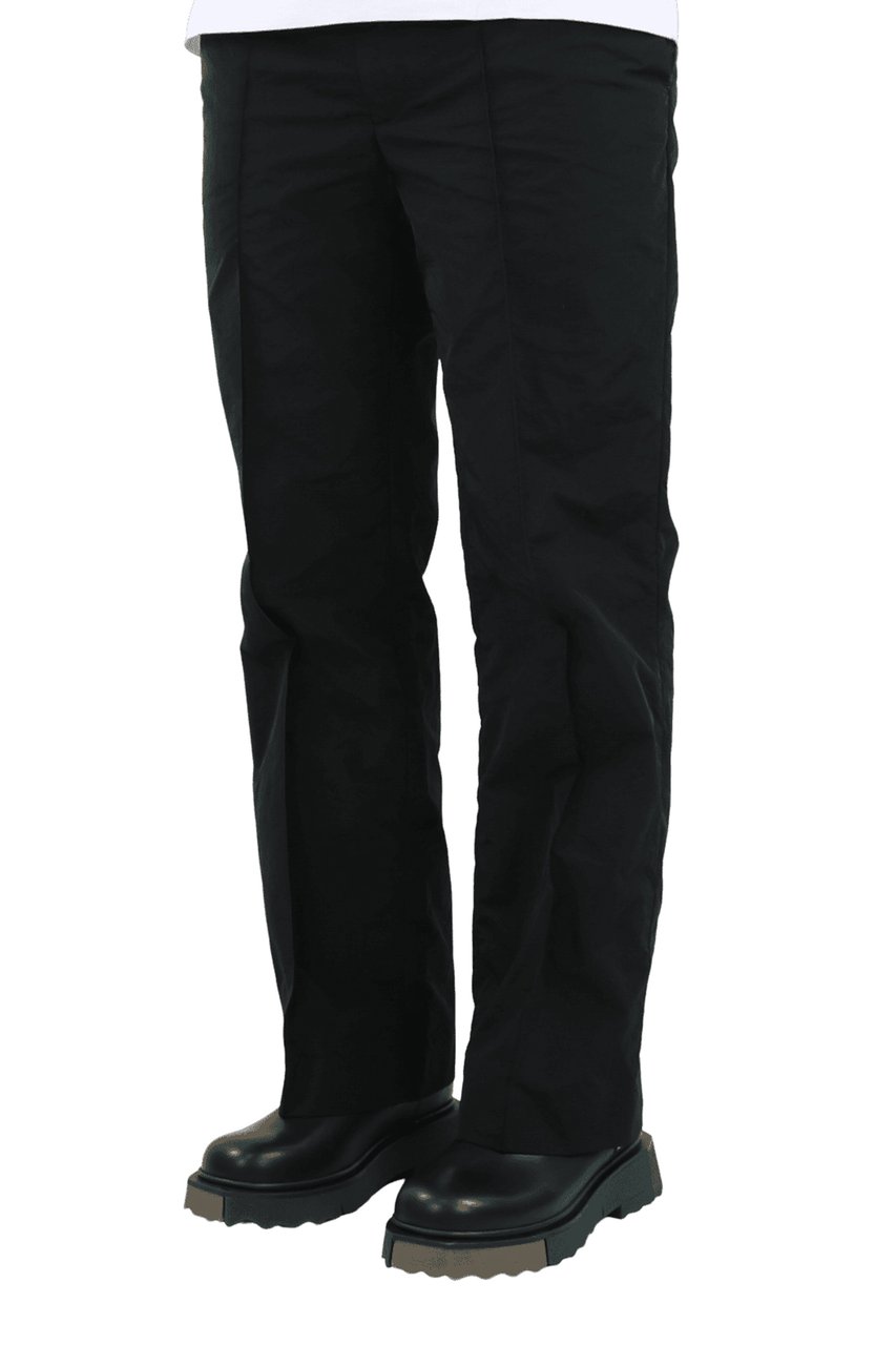 AMBUSH Heren Nylon Track Pants Jet Black Zwart