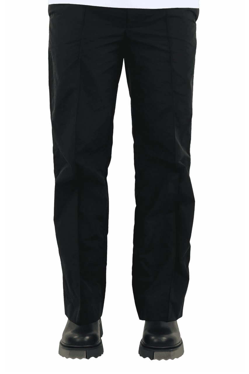 AMBUSH Heren Nylon Track Pants Jet Black Zwart