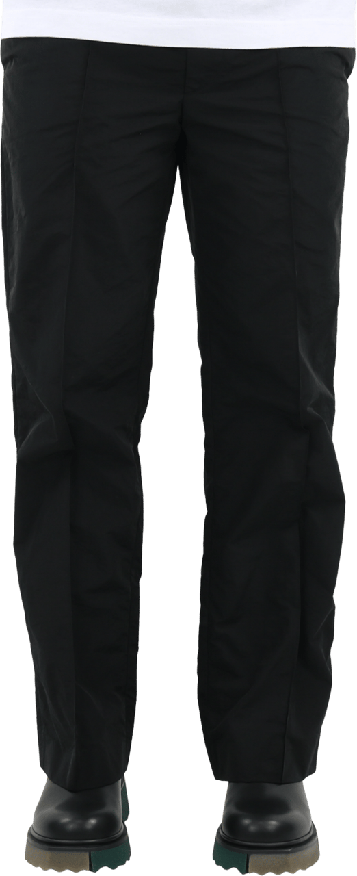 AMBUSH Heren Nylon Track Pants Jet Black Zwart