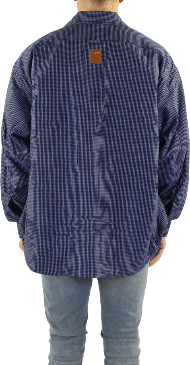 Acne Studios Heren Overshirt Blauw Blauw