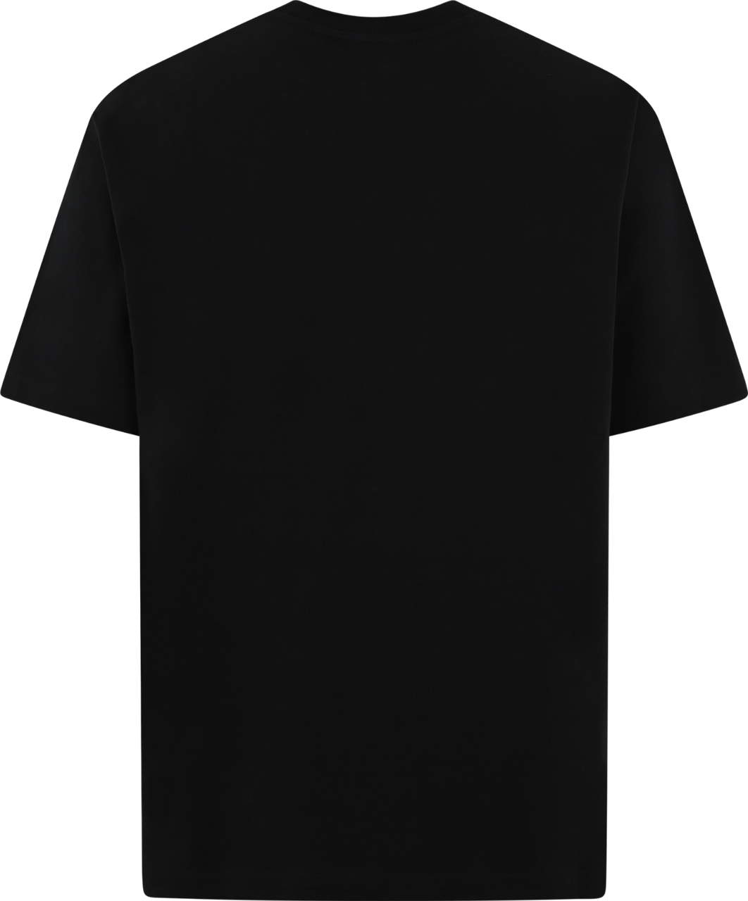 Acne Studios Heren Patch T-Shirt Zwart Zwart