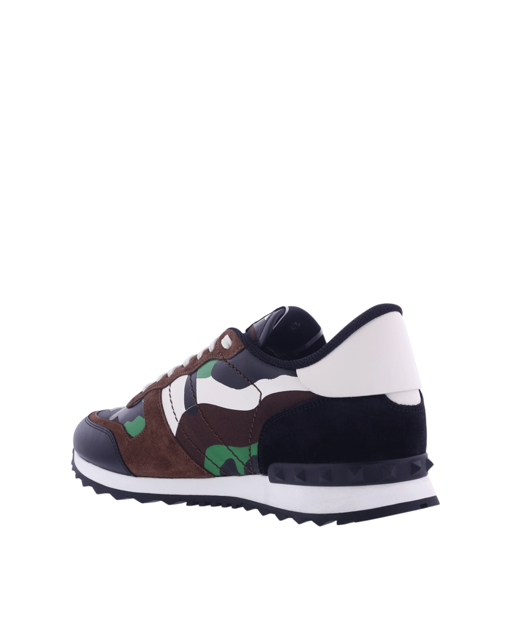 Valentino Heren RockRunner Sneaker Bruin/Groen Bruin