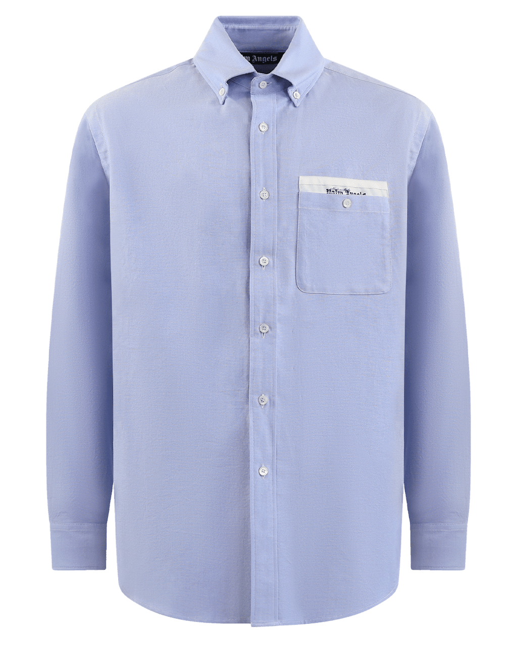 Palm Angels Heren Sartorial Tape Shirt Blauw Blauw