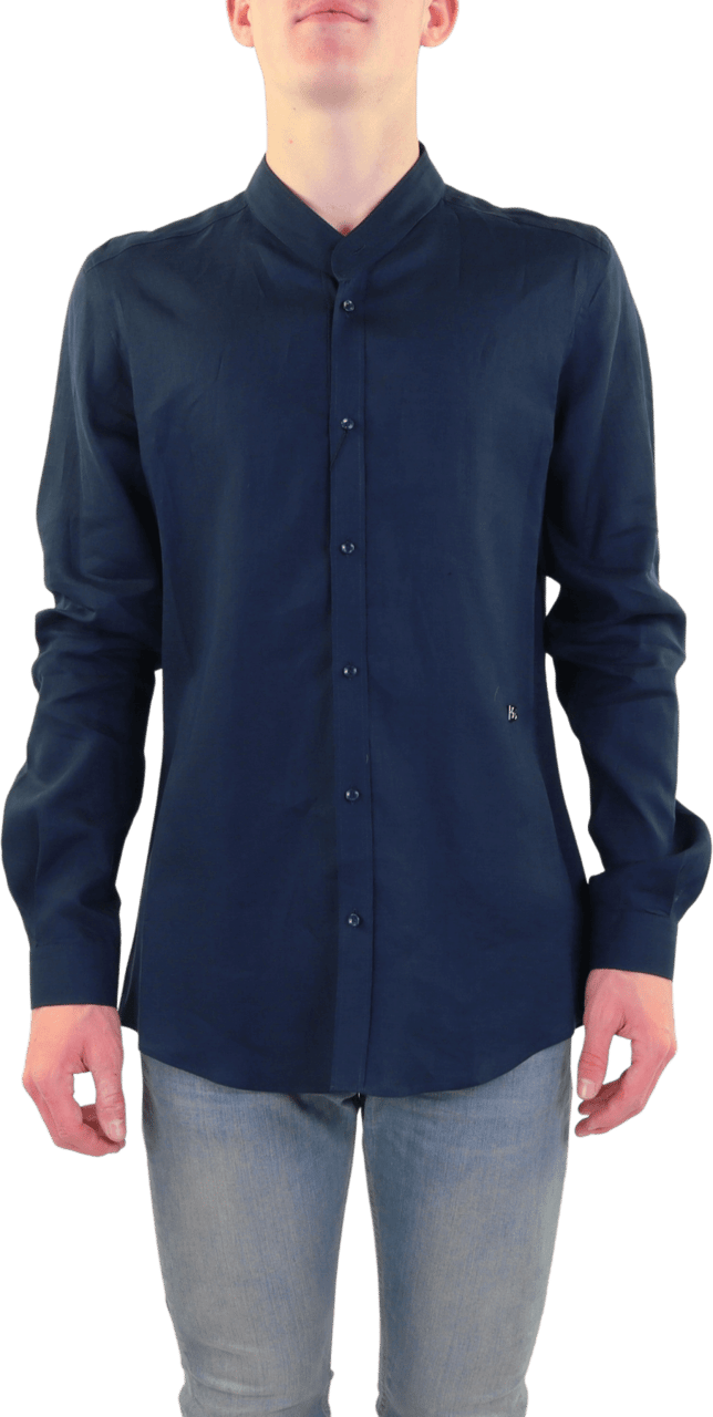 Dolce & Gabbana Heren Martini-fit Shirt Zwart Zwart