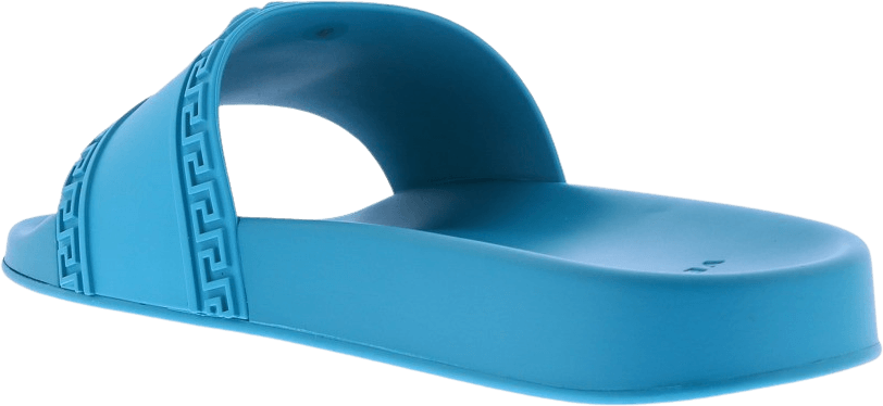 Versace Heren Slides Blauw