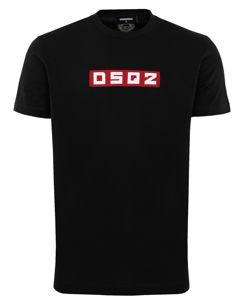Dsquared2 Heren DSQ2 patch T-Shirt Zwart Zwart
